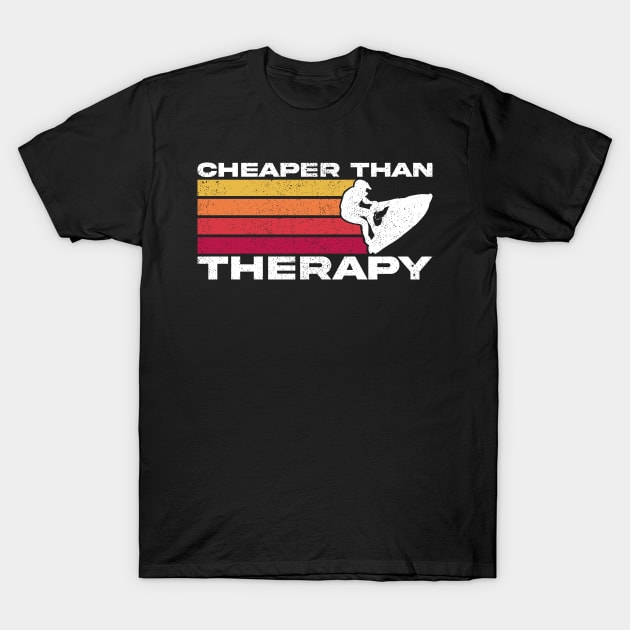 Therapy for Jet Ski Lover T-Shirt by Sachpica